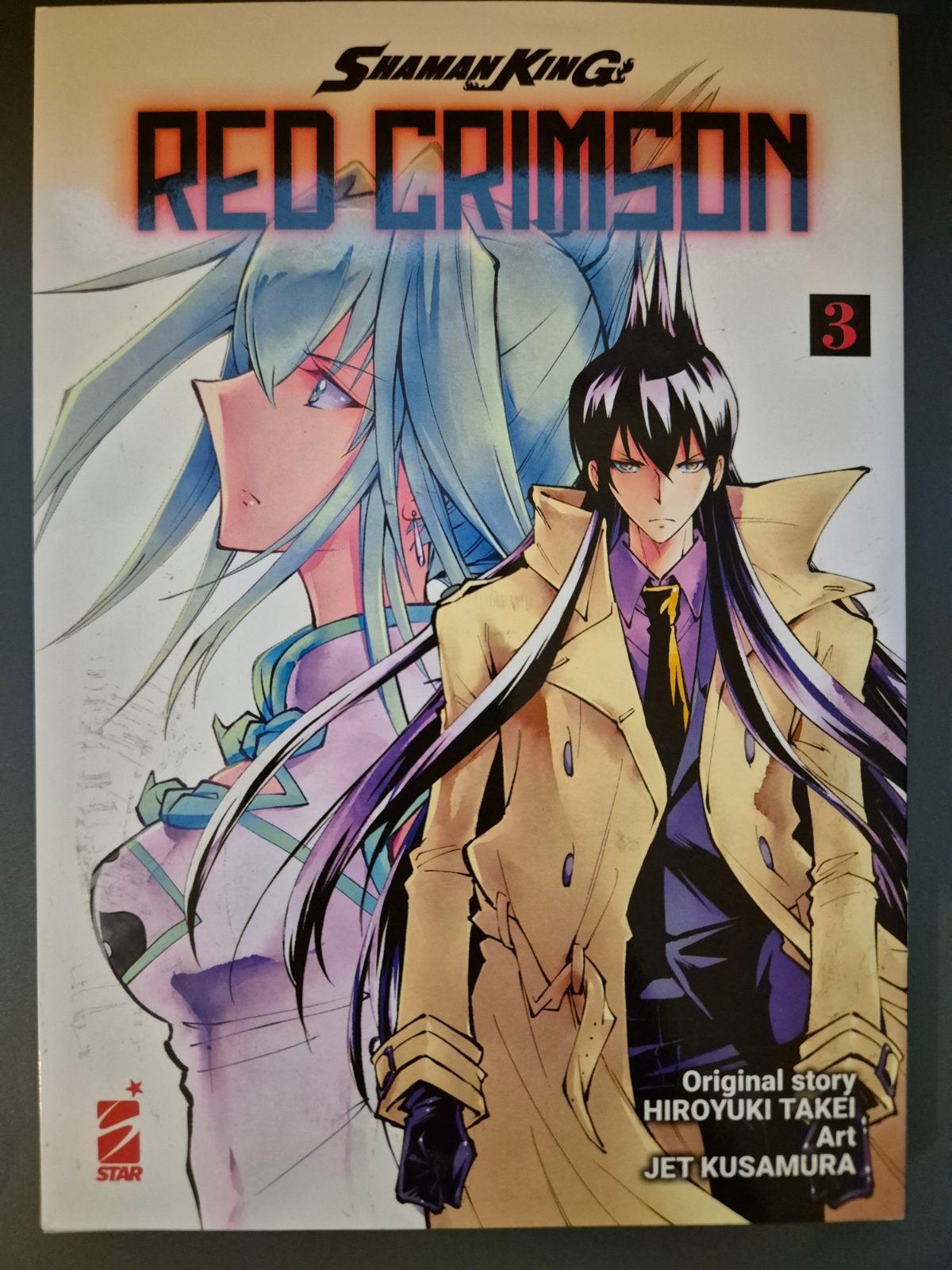 Copertina di Shaman King Red crimson n. 3